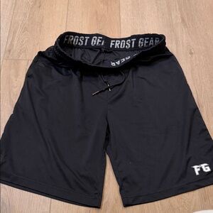 Men’s Frost Gear Black Athletic Shorts